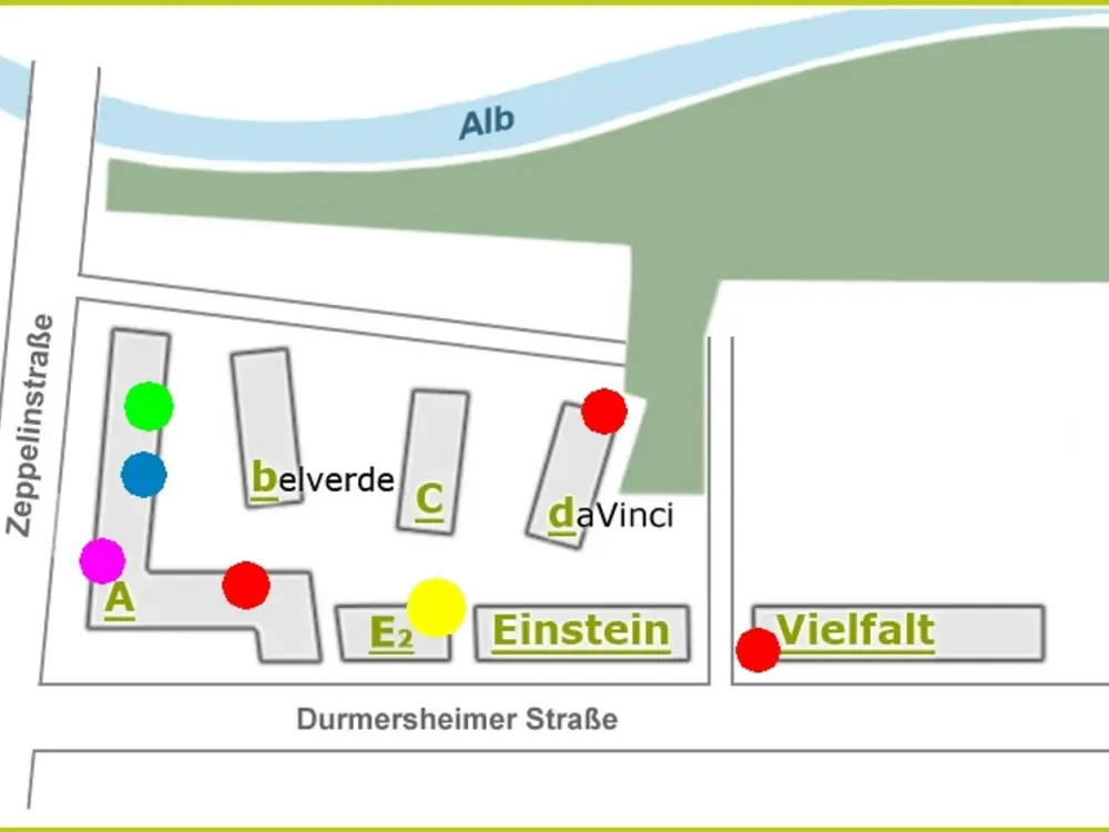 The Quartier am Albgrün is looking for roommates