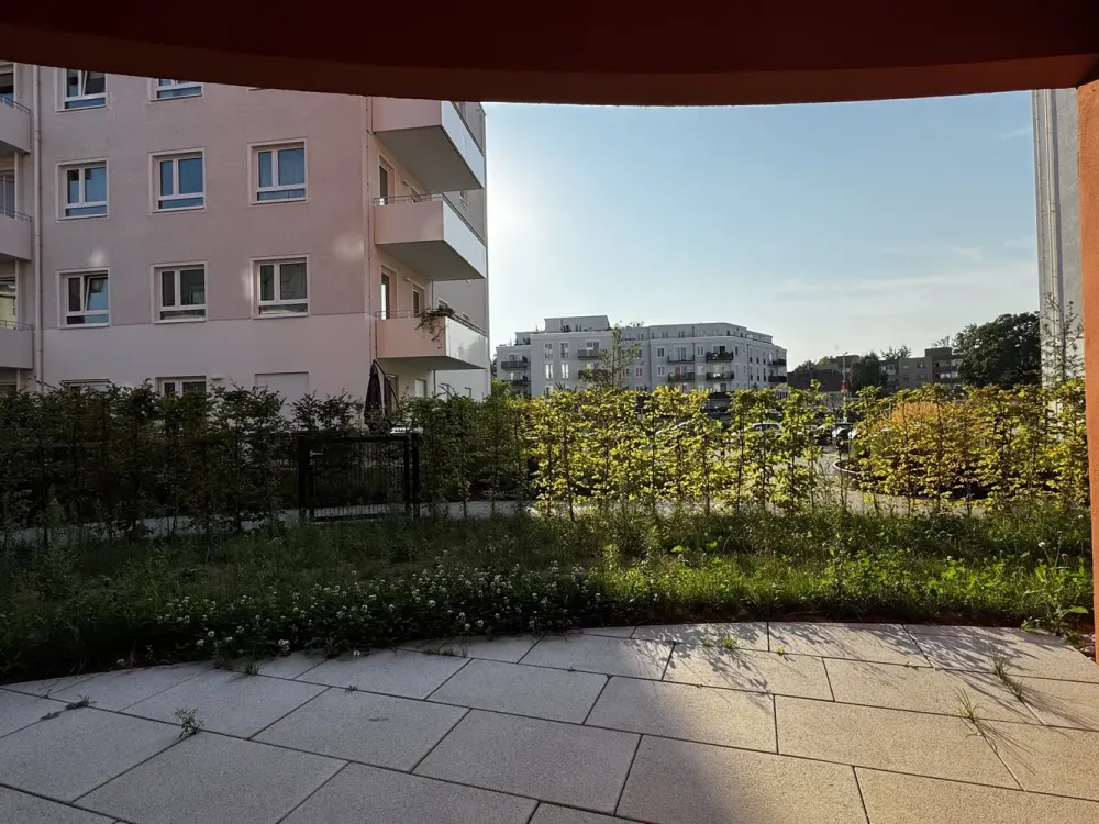 3-Raum-Wohnung mit Terrasse und Garten - Erstbezug!