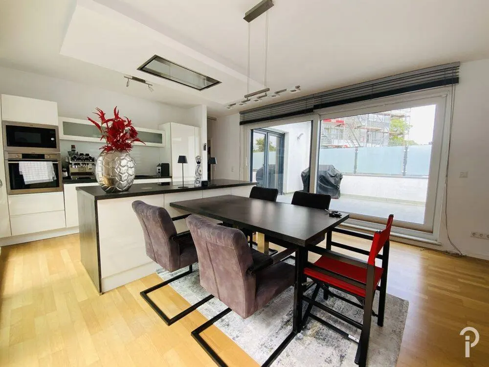 Wohnen auf einer Ebene Moderne, hochwertige 3 Zimmer-Wohnung mit Bungalow-Charakter