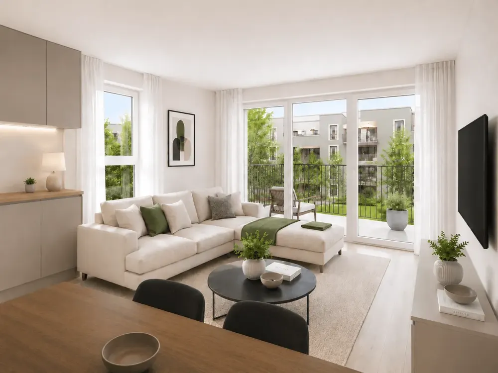 Erstbezug im Neubauquartier Eichenheege, 4-Zimmer-Wohnung mit 2 Bädern