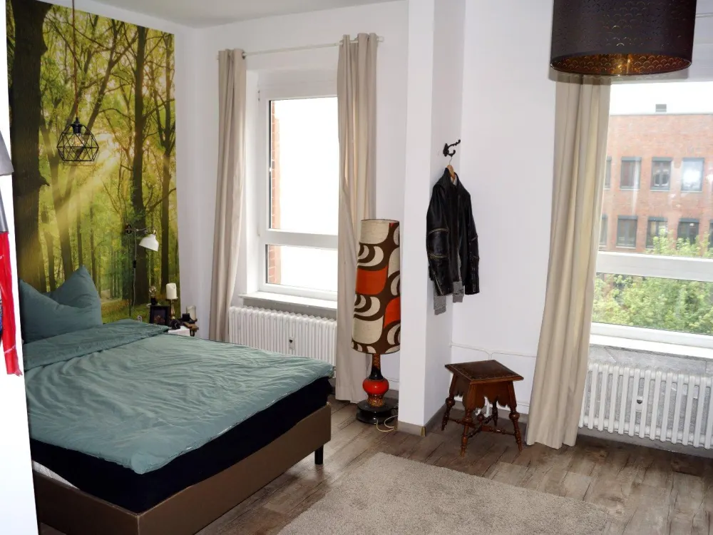 Helle Maisonettewohnung mit Dachterrasse und Blick über Hannover