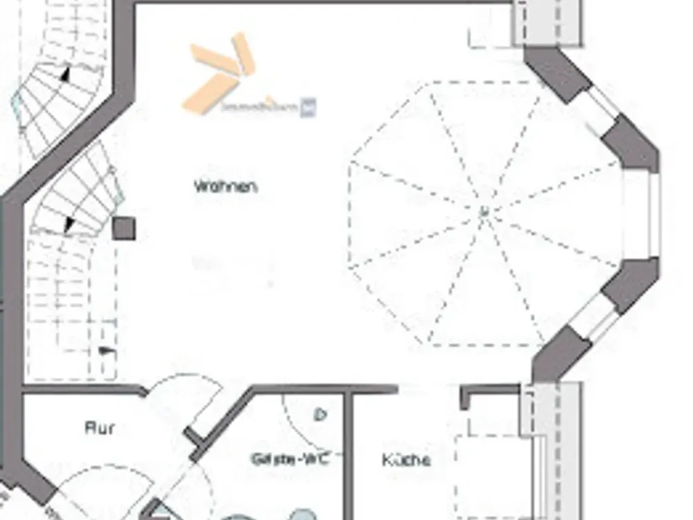 Schicke 2Raumwohnung mit Turmzimmer - Wohnen über 2 Ebenen - Galerie!