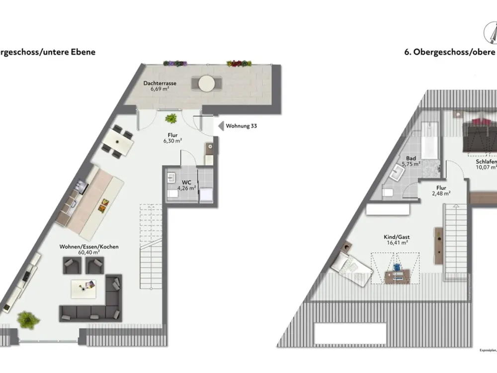 112 qm Wohntraum im KfW40-QNG-Neubau - Erstbezug! Urbanes Wohnen trifft Dresdner Zeitgeist.