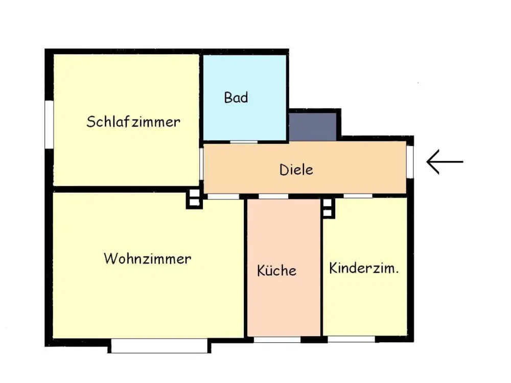 3-Raumwohnung in Waltrop