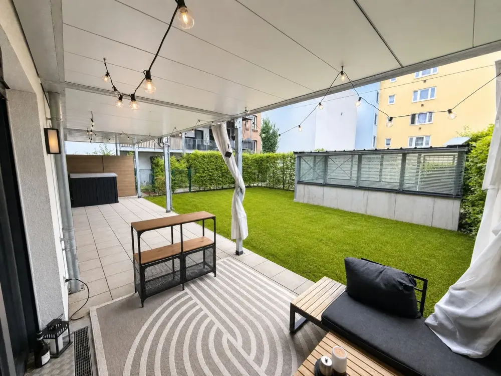 3-Zimmer-Gartenwohnung in Fürth mit Einbauküche, Garten und Stellplatz in ruhiger Lage