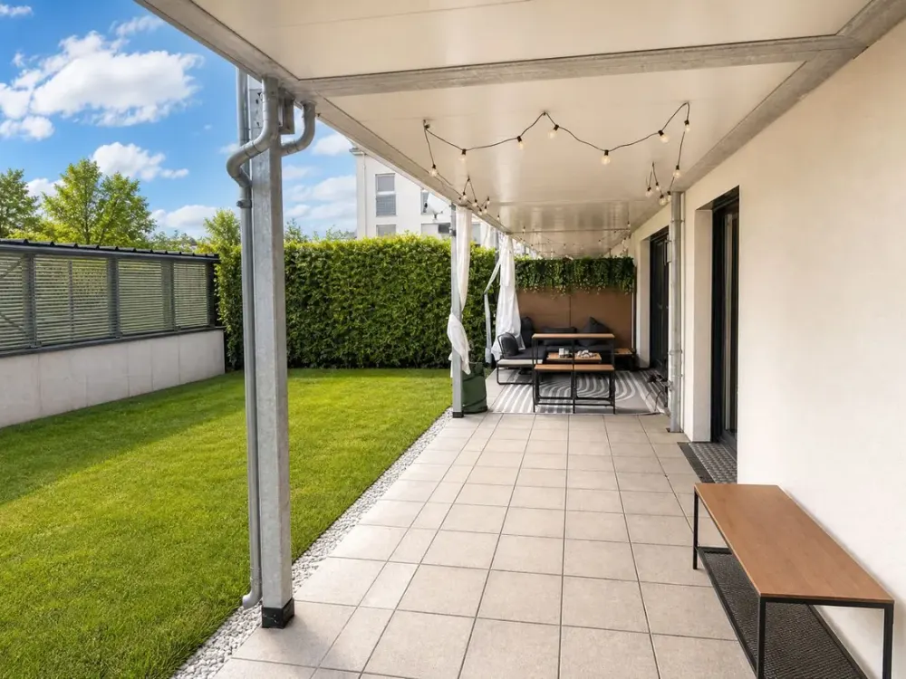 3-Zimmer-Gartenwohnung in Fürth mit Einbauküche, Garten und Stellplatz in ruhiger Lage