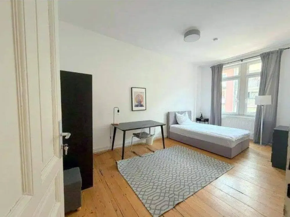 Ab 15.10.2026- schickes Zimmer in 3er WG mit Top Lage vom Gallus Viertel