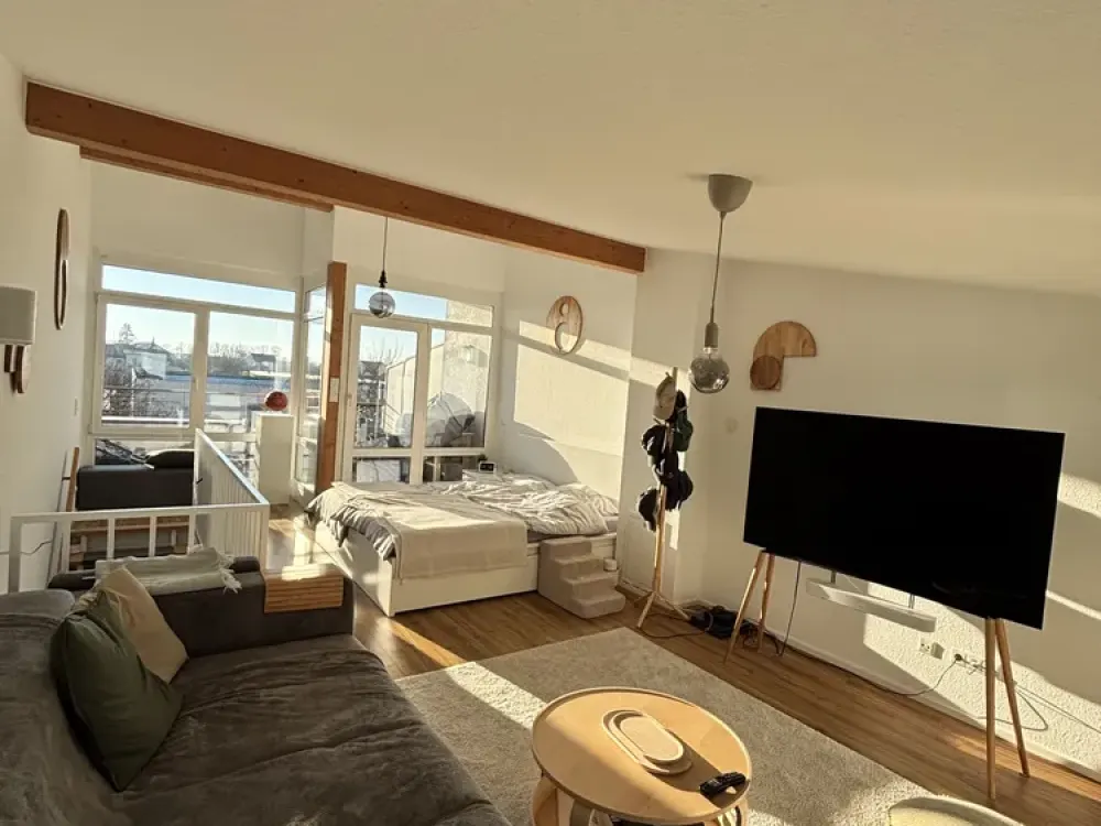 Attraktive modernisierte 2,5-Zimmer Maisonettewohnung mit Dachterasse in Markdorf