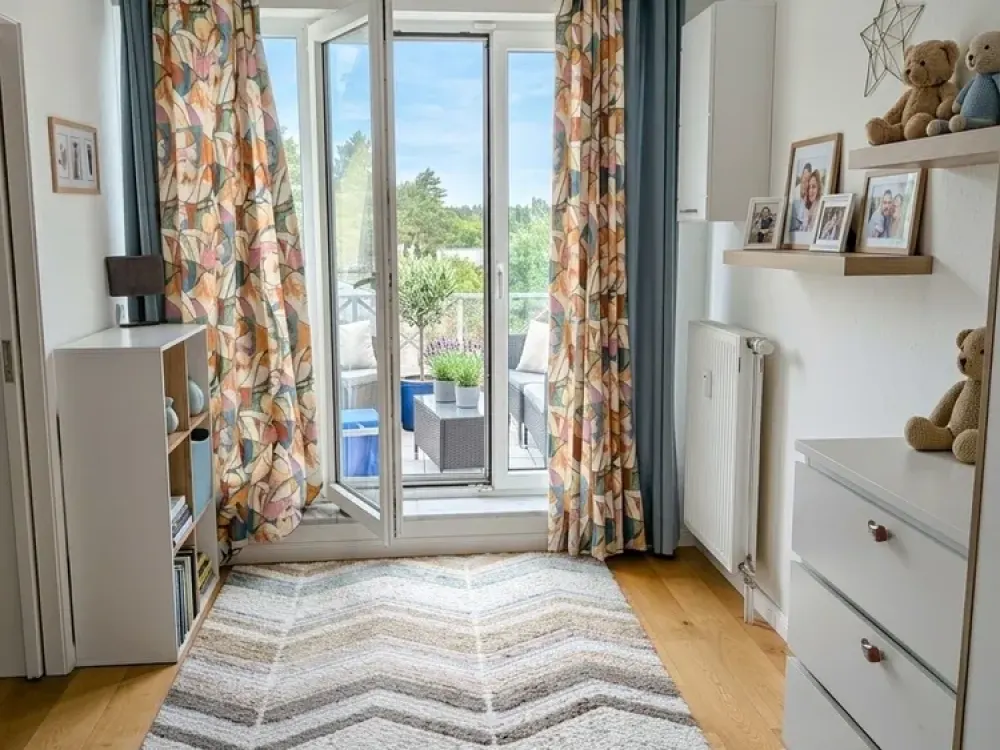 All inklusive-3-zimmer- Wohnung- Vollmöbliert-Balkon- Parking