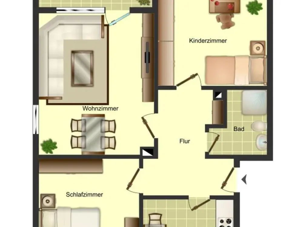 Ab Oktober einziehen!! Bezugsfertige 3-Zimmer-Wohnung in Weddinghofen zu besichtigen