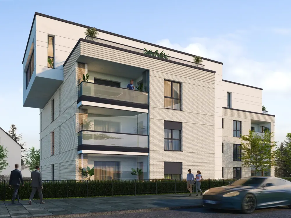 A Dreamlike Penthouse with East/West Terrace and Power Connection for a Whirlpool