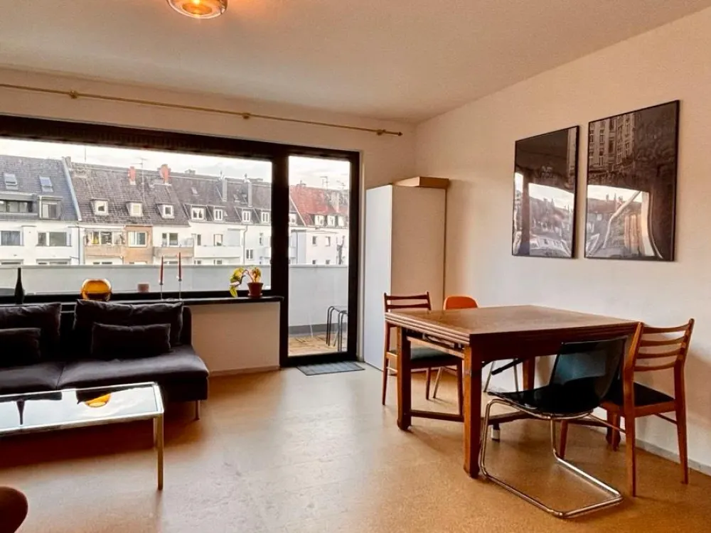 2 Z.-Wng | 10 Mon. Zwischenmiete| Preis All-In |Balkon | möbliert