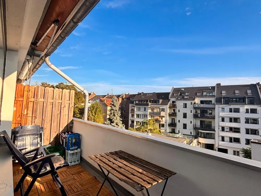 2 Z.-Wng | 10 Mon. Zwischenmiete| Preis All-In |Balkon | möbliert