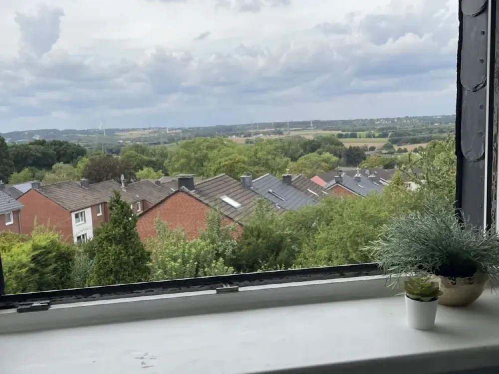 charming attic apartment with garden use for rent from October
