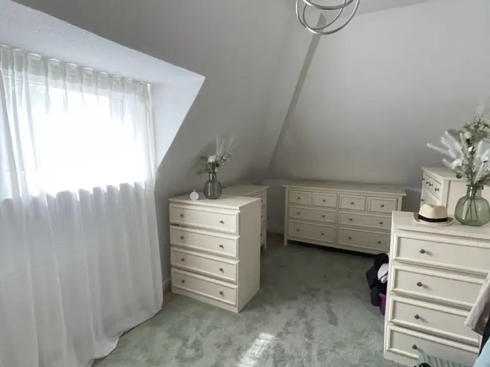 charming attic apartment with garden use for rent from October