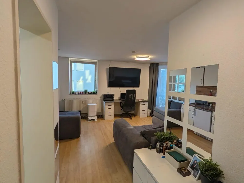 Helle 1-Zimmer-Wohnung mit Balkon in Köln-Nippes