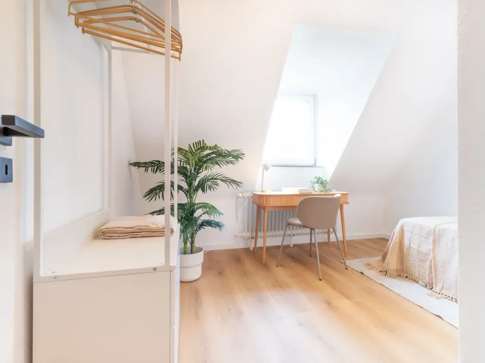 Furnished Room in Modern 3-Person Shared Apartment