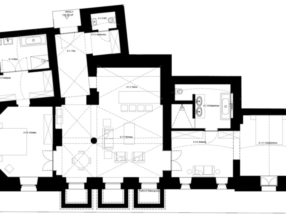 Luxuriöse 3,5 Zimmer-Wohnung mit gehobener Innenausstattung