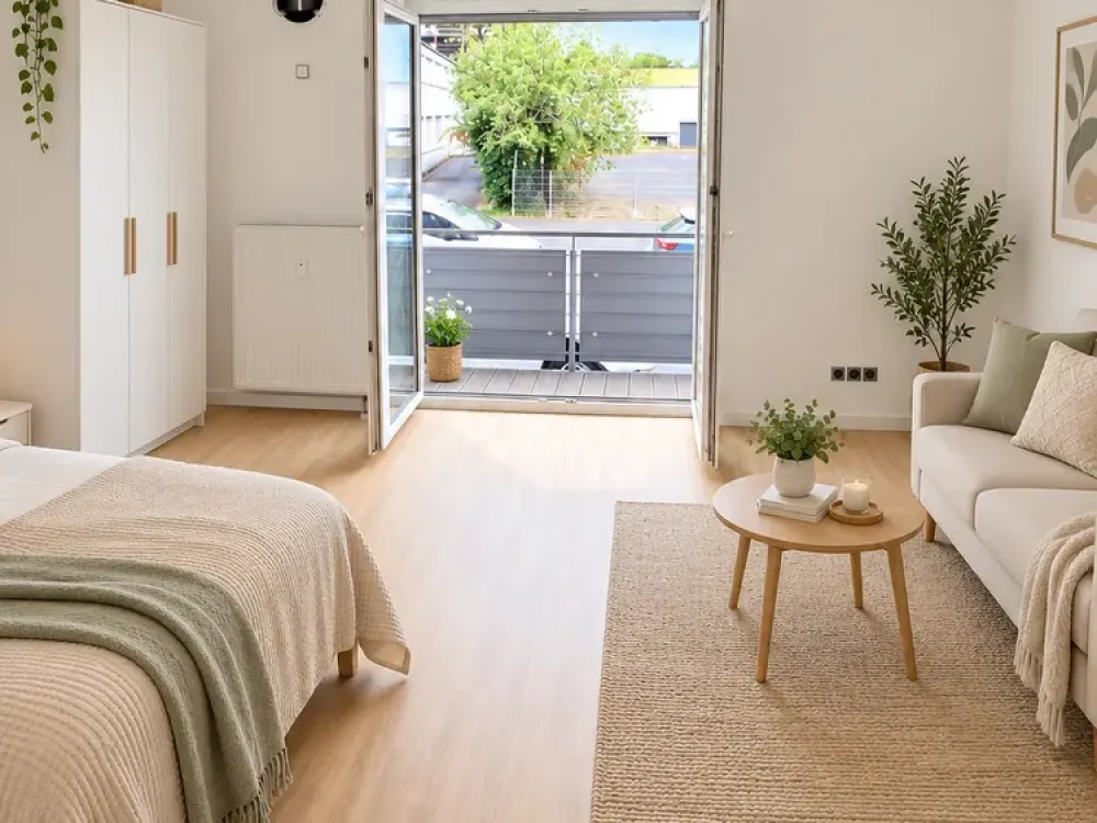 Frisch renoviertes City-Appartement mit Balkon zu vermieten