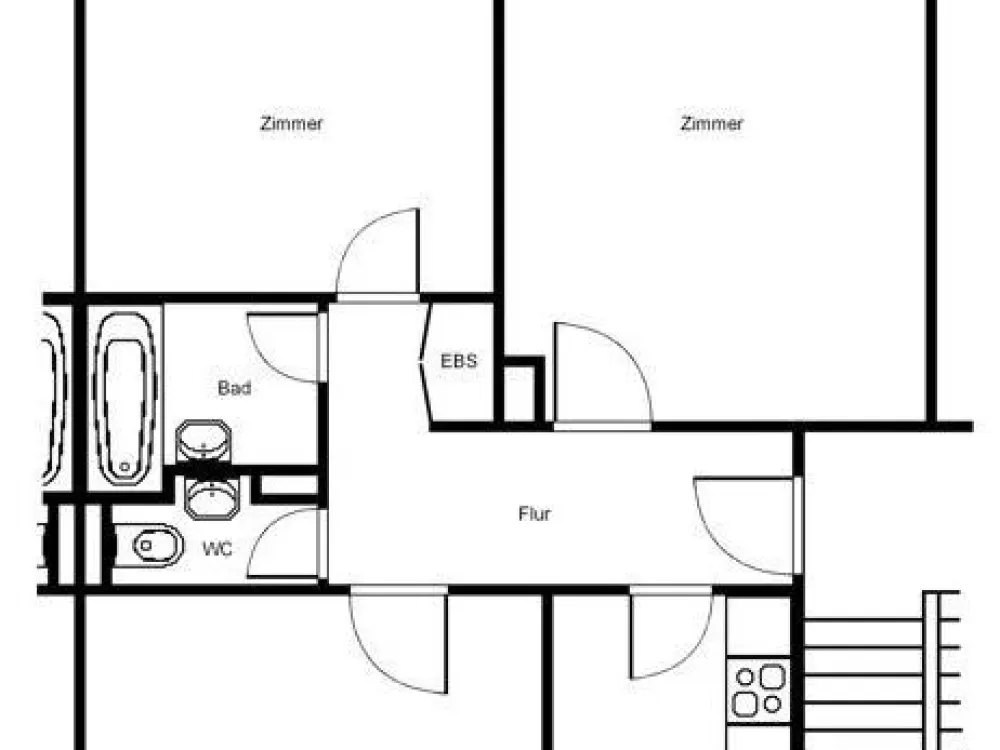 Sanierte 3 Zimmerwohnung mit Balkon