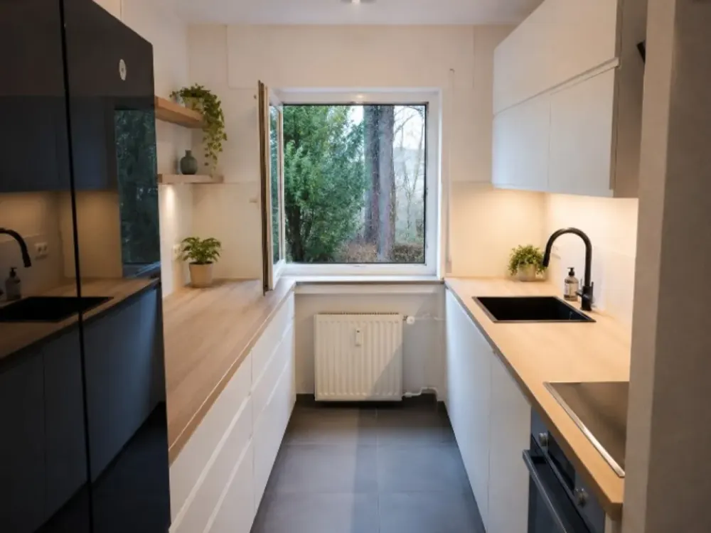 Kernsanierte, stilvolle 3-Zimmer-Wohnung in ruhiger Waldrandlage