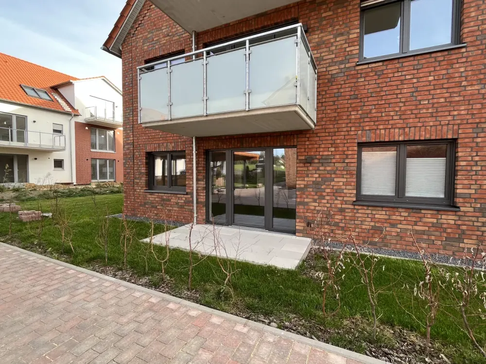 Quiet. Modern. Barrier-free. Attractive Ground Floor Apartment in New Building