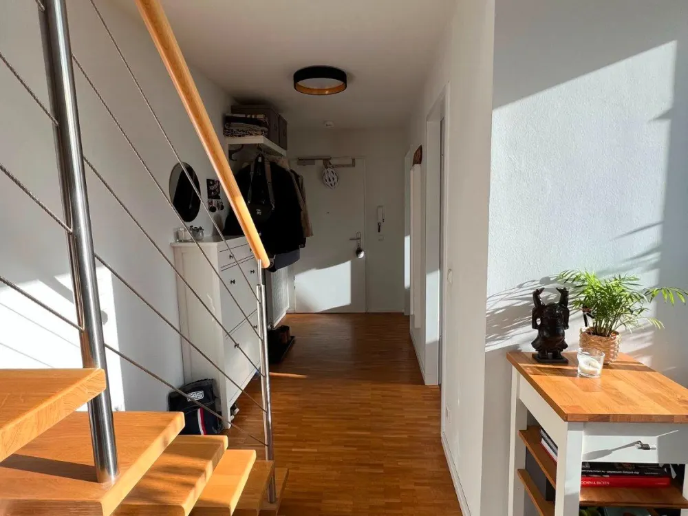 Helle Maisonettewohnung mit Balkon in Hamburg-Eimsbüttel