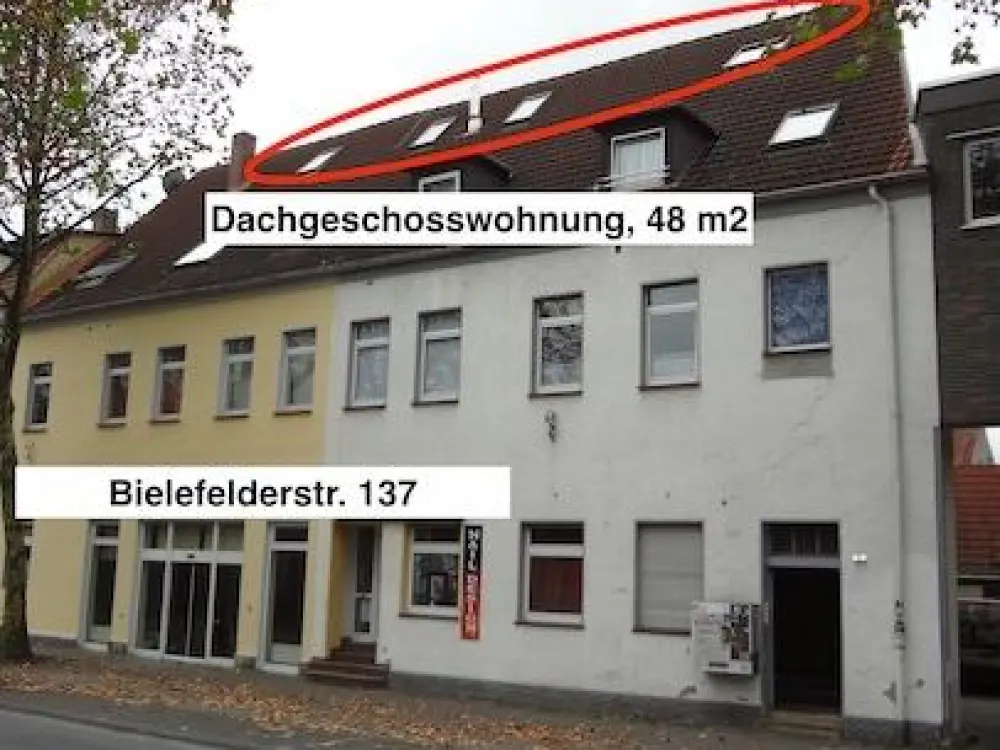 Paderborn-Sennelager*2-Room-SINGLE-Apartment*Top Floor