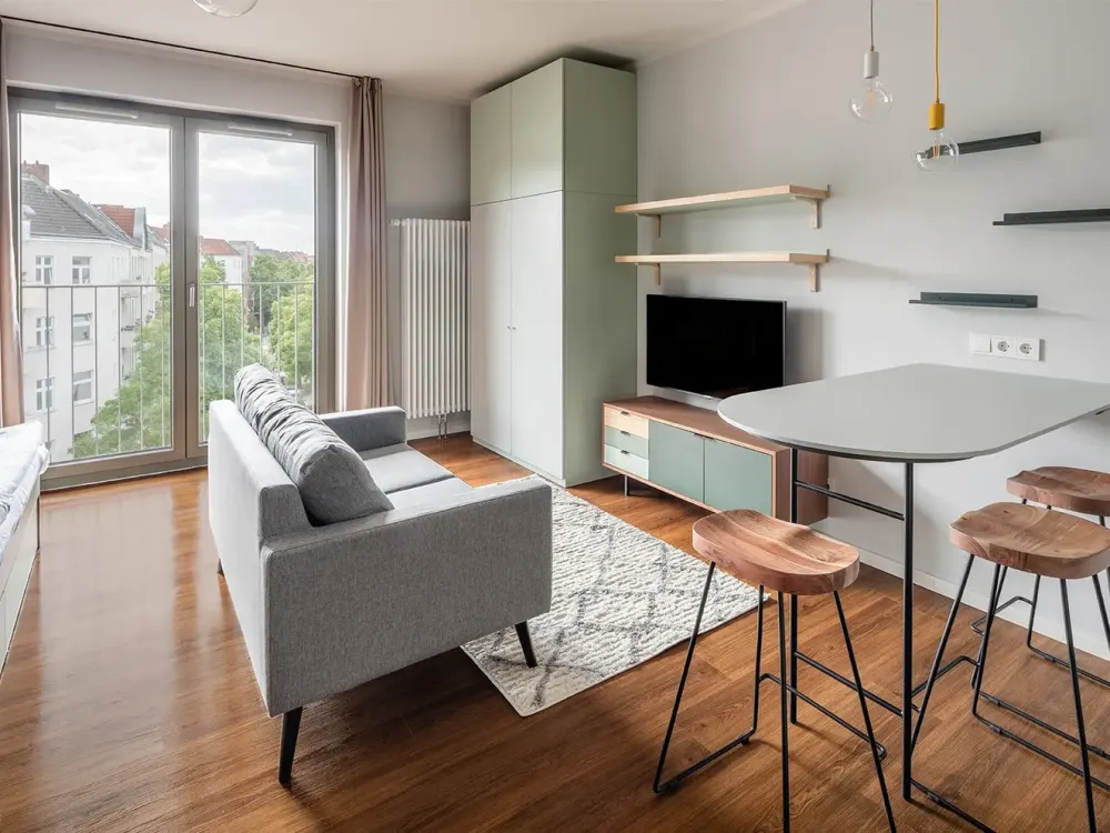BESICHTIGUNGEN: Mi 9:00 & Fr 16:00 - Unbefristet wohnen im RIX Neukölln, moderne 1-Zimmer-Wohnung