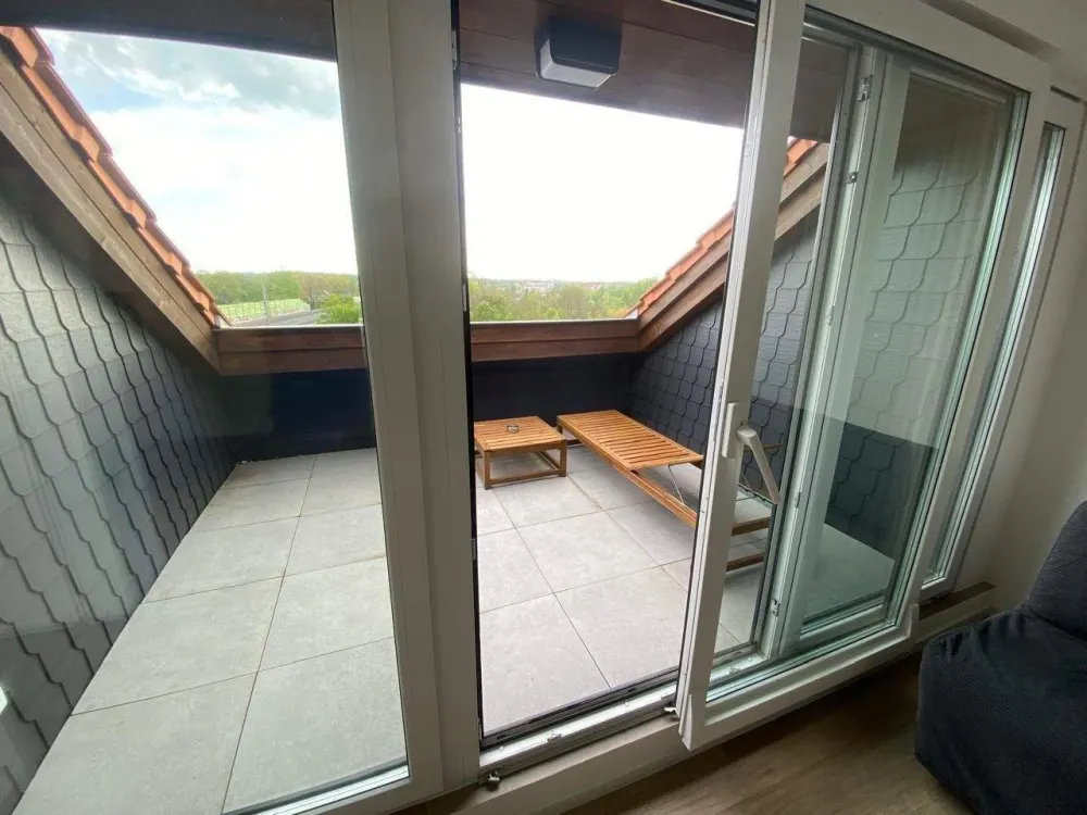WE 09 / Möblierte Wohnung in Parknähe mit Loggia / Erstbezug