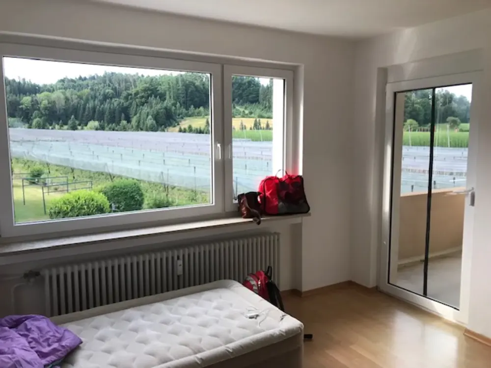 Modernized Apartment with Four Rooms and Balcony in Tettnang