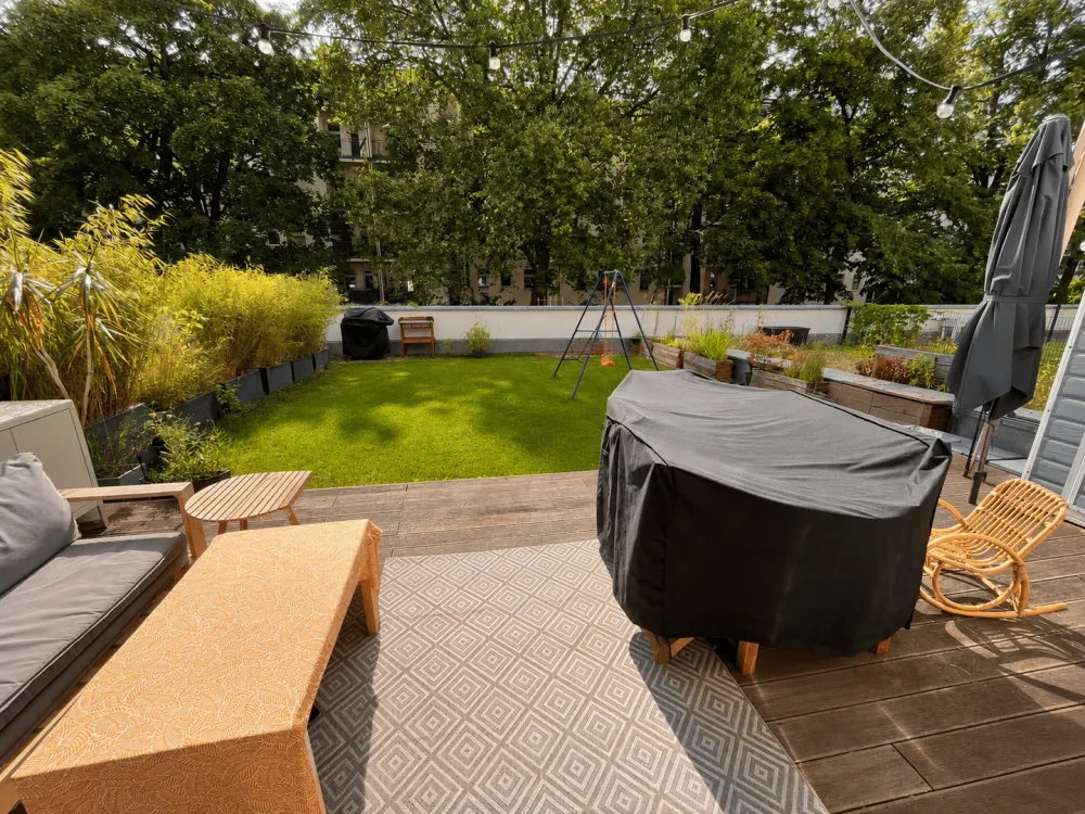 Untermiete Dezember 2026 - Mai 2027: Möblierte 3-Zimmer-Wohnung mit privatem Garten in Alt-Stralau
