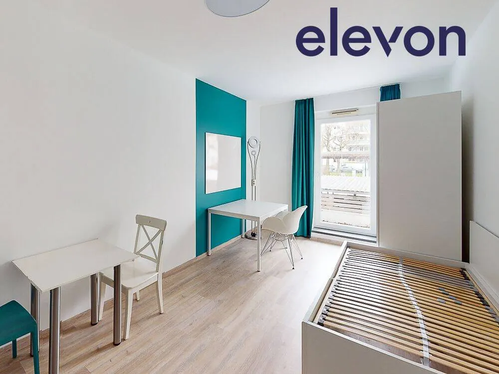 Ausschließlich für Auszubildende - Möbliertes 1-Zimmer-Apartment mit Einbauküche und Balkon