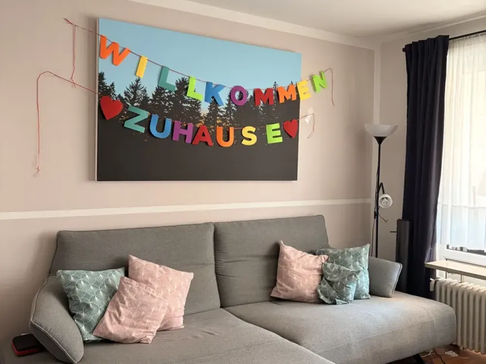 Bright 3-Room Apartment with Balcony and Underground Parking Space in Neu-Esting