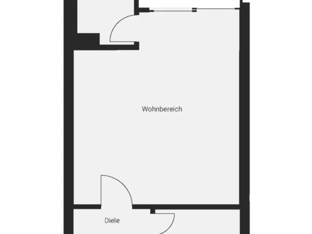 *** Gemütliche 1-Zimmer-Wohnung *** mit Balkon und spektakulärer Aussicht ***