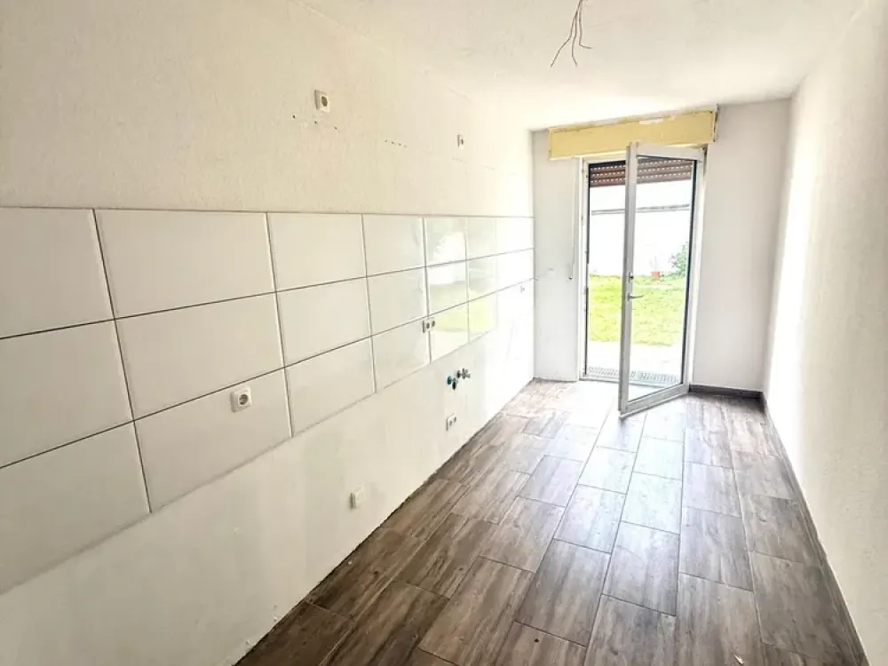 4 Zimmer Wohnung mit schönem Garten Nähe Bermudadreieck