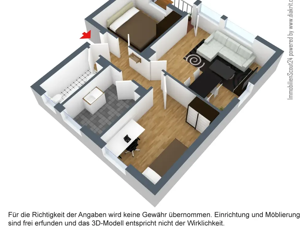 2-Zimmer-Wohnung in Mettmann Zentrum