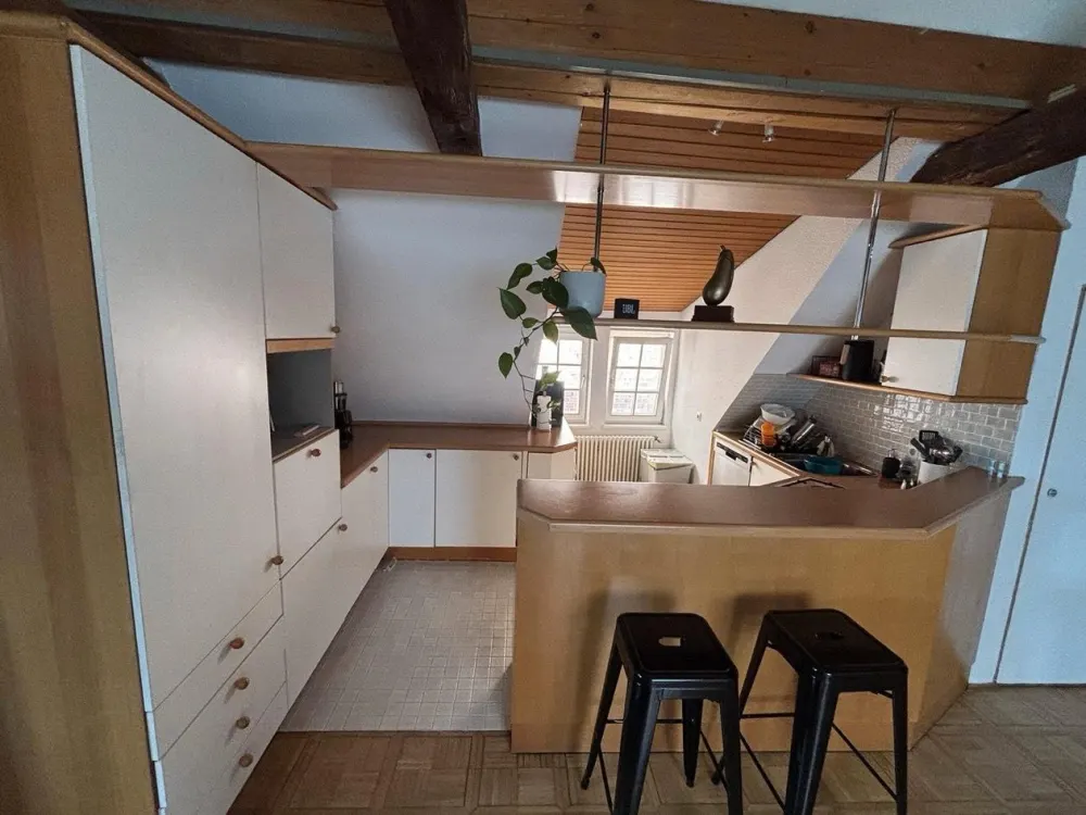 87 m² über den Dächern des Leonhardsviertels DG-Wohnung