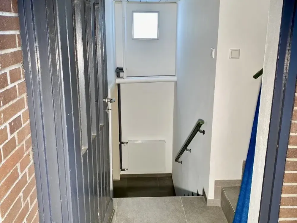 Small Furnished Single 1.5-Room Apartment with Garden