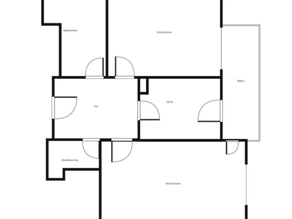Reinkommen und Wohlfühlen: ansprechende 2-Zimmer-Wohnung