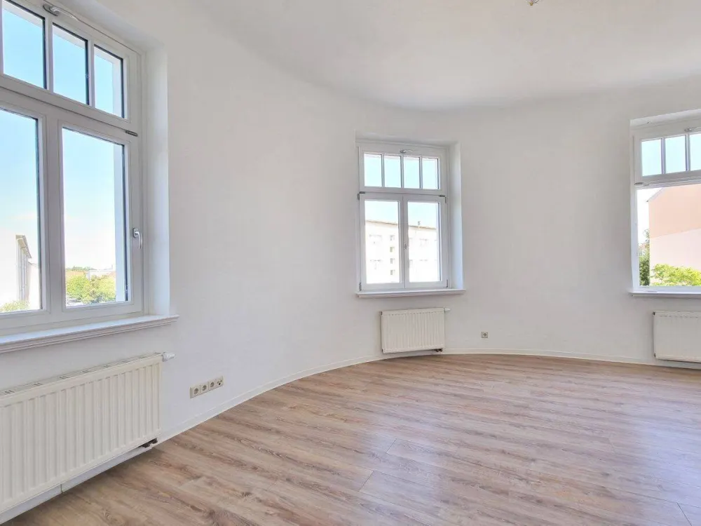 Helle 3-Raum-Wohnung in Leipzig-Möckern