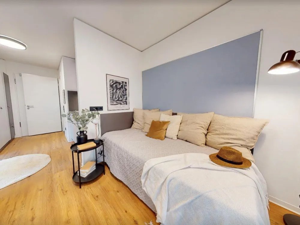 1-Zimmer Studio Apartment | Near Uni | Balcony & Gym