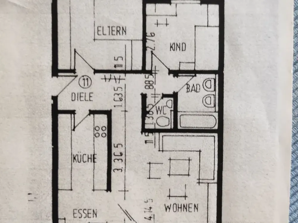 3,5-Zimmer-Wohnung in Stuttgart-Degerloch am Waldrand