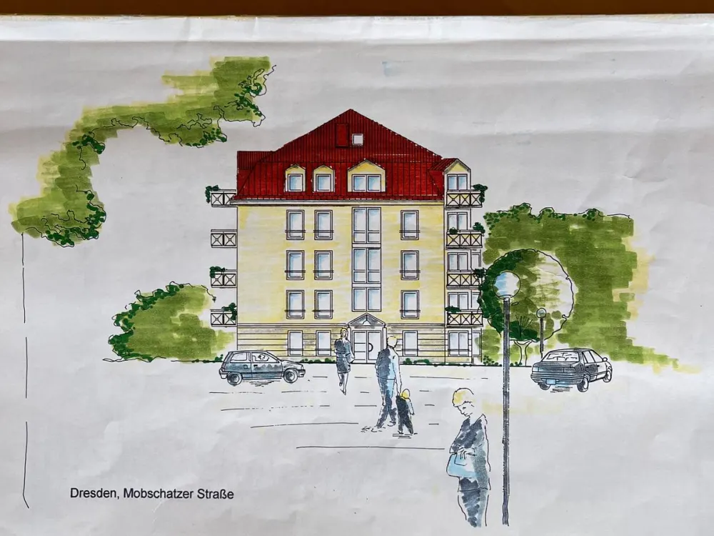 2 Zi Wohnung mit Balkon in Cotta