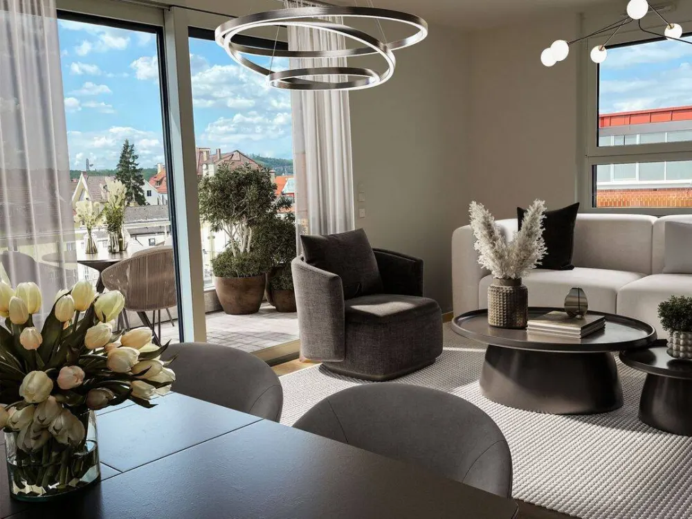 Hochwertige 3-Zimmer Neubauwohnung