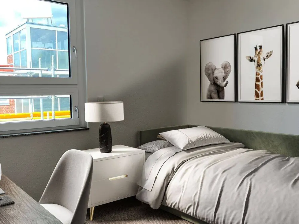 Hochwertige 3-Zimmer Neubauwohnung