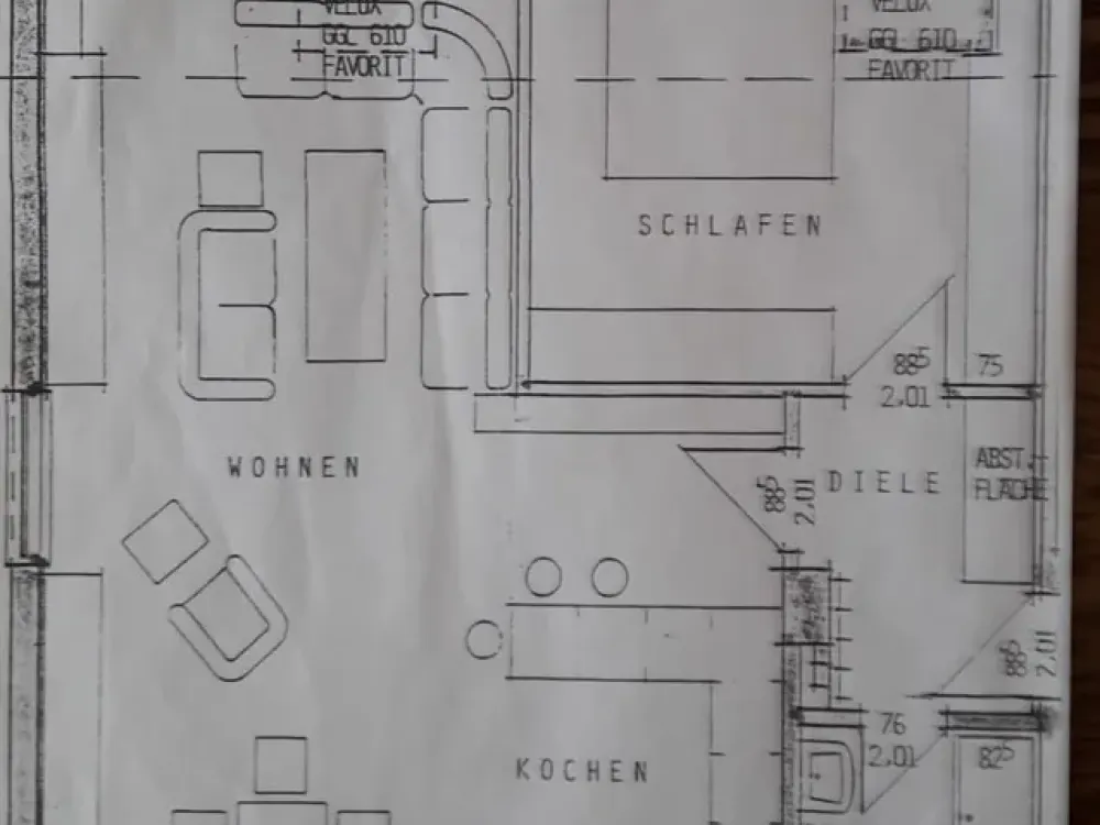 Quiet Top Floor Apartment in Dortmund-Brackel