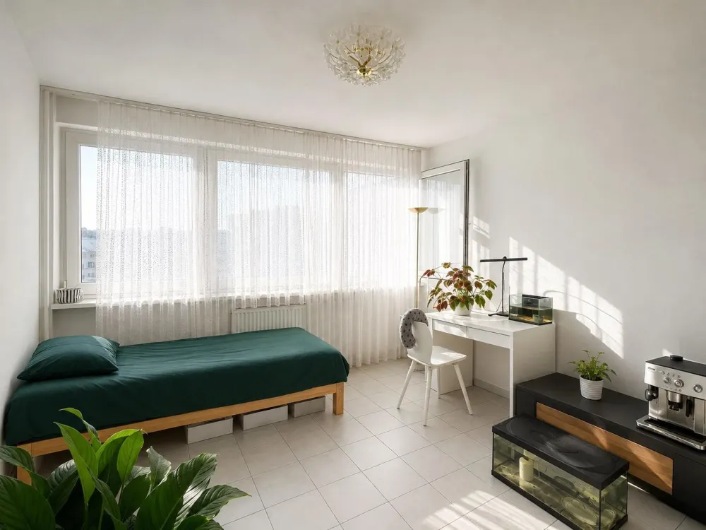Studio apartment approx. 25 m², very central in Kassel 5th floor
