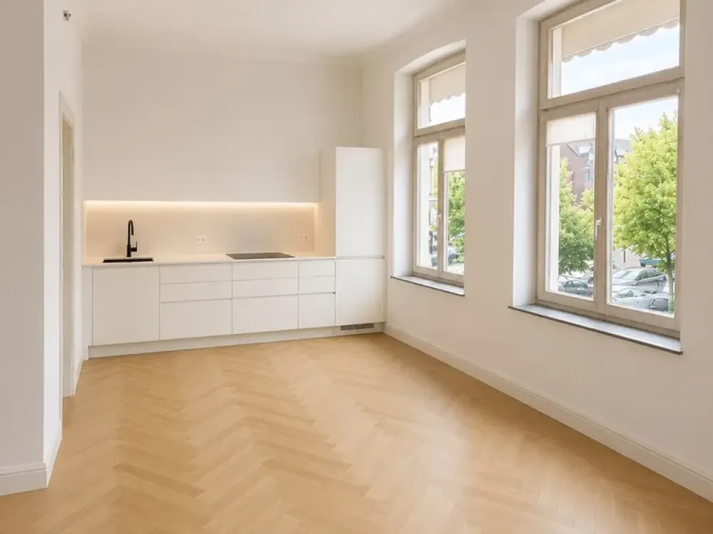 Elegante 2-Zimmer Wohnung in bester Lage am Marktplatz von Lechenich mit hochwertiger Markenküche