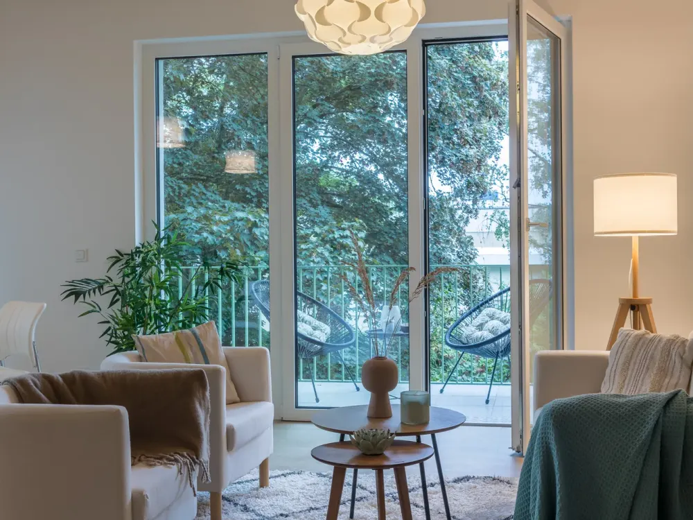 Großzügige 2-Zimmer-Wohnung mit Terrasse